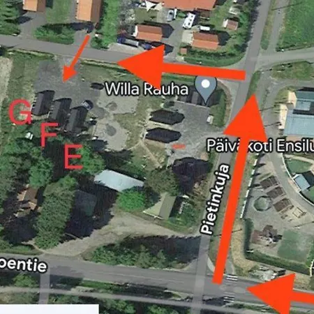 Rauha E, Minikoti Saunalla, Iso Parkkialue 3* Lumijoki
